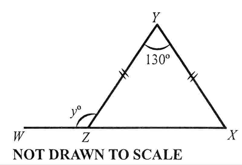 wassce waec problems involving angles in a triangles