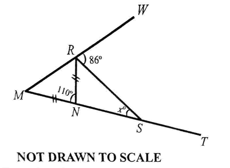 wassce waec problems involving angles in shapes